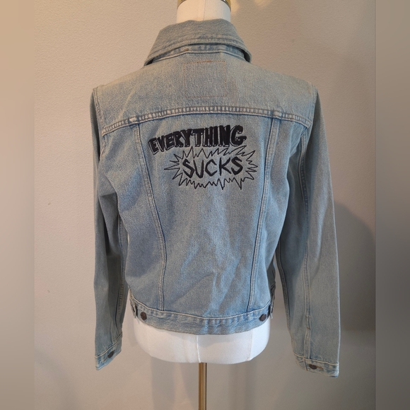Levi's Jackets & Blazers - NWT EVERYTHING SUCKS Promo NETFLIX Women's LEVIS Trucker Size Medium Jacket